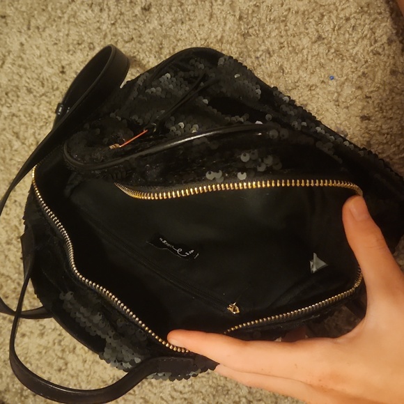 Balck sequence mini backpack - Picture 2 of 2